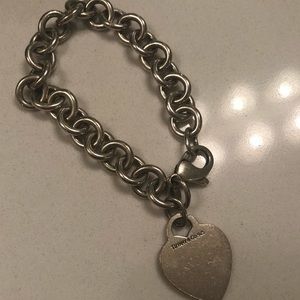 Tiffany & Co. Heart Charm Bracelet